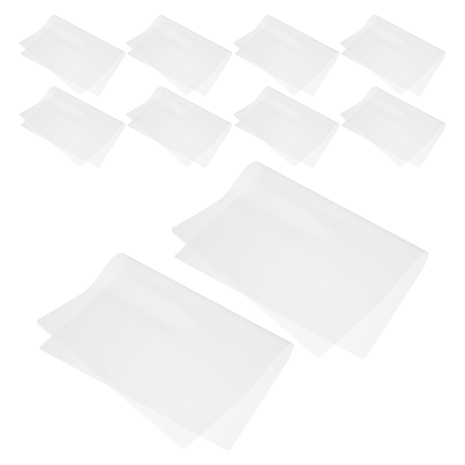 Document Laminator Pouch - 100 Blatt A4 Thermolaminierfolien, kristallklare Dokumentenlaminierfolie