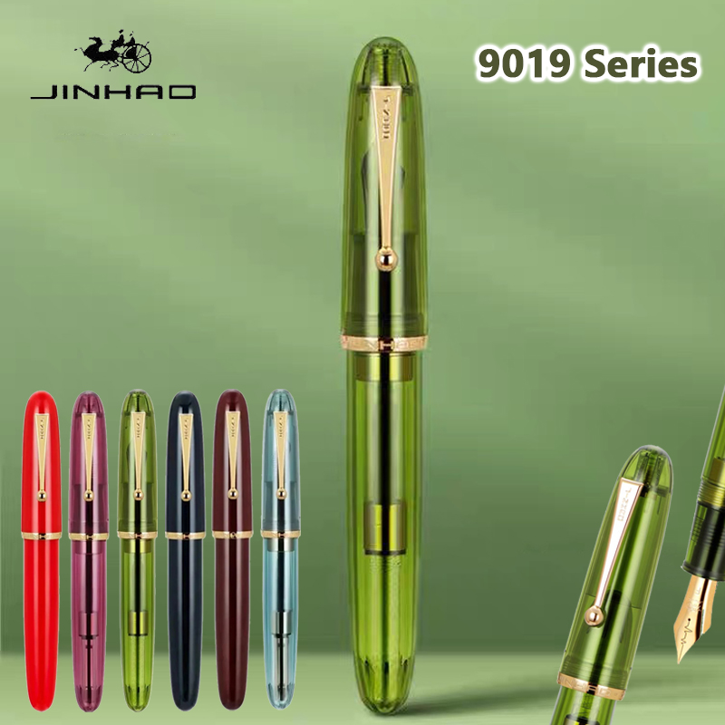 Stationery Supplies Business - Jinhao 9019 Füllfederhalter, transparent, luxuriös, Kunstharzstift,
