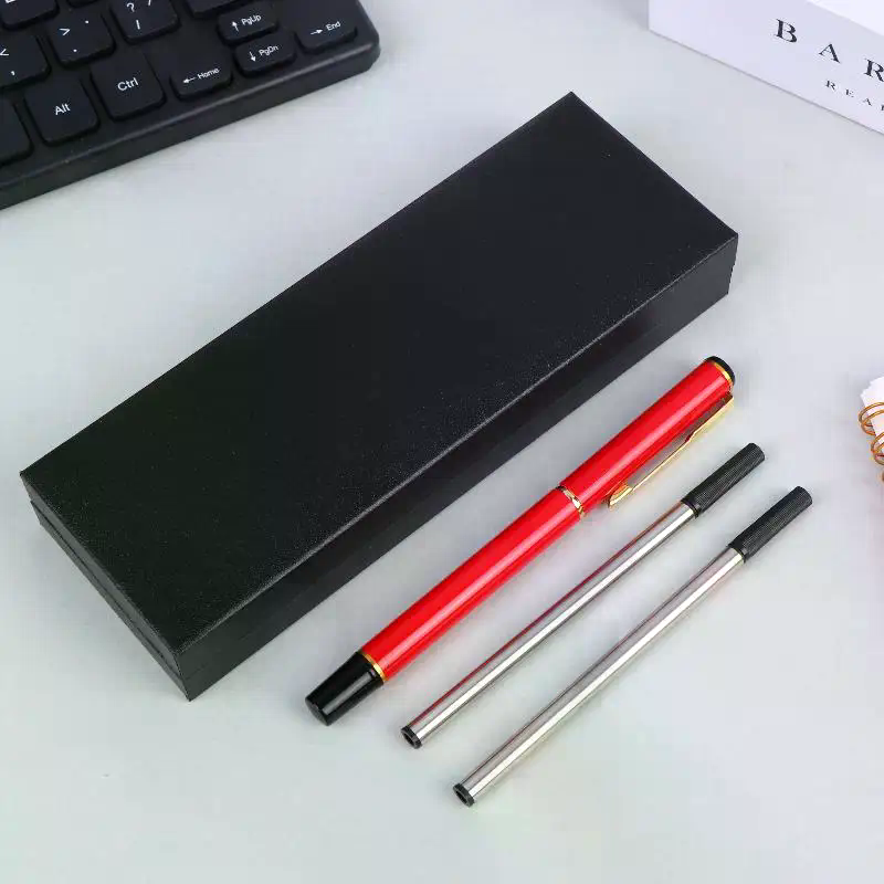 Stationery Supplies Business - Geschenkbox-Verpackung Luxus Metall-Kugelschreiber-Set Schule Geschäft Büro