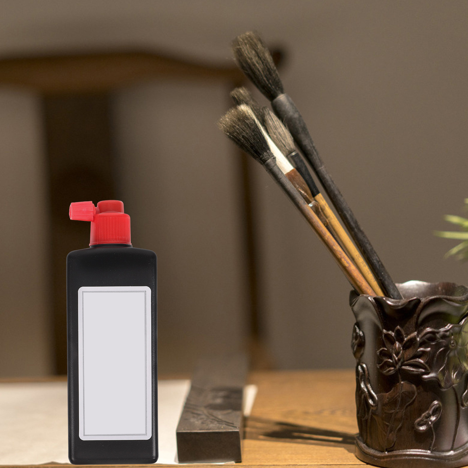 Fließende chinesische Kalligra – Calligraphy Ink Bottle Bewertung und Preis