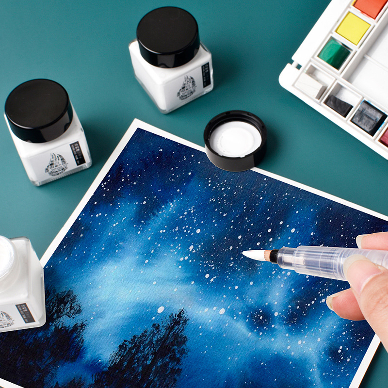 30ml abgefüllte Aquarell weiße – Correction Fluid White Bewertung und Preis