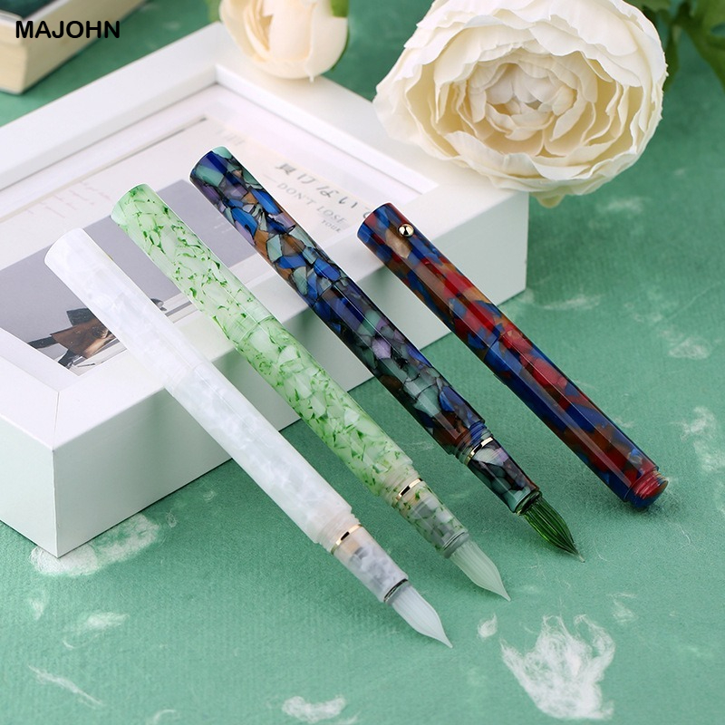 MAJOHN N8 Harz Glas Dip Stift  – Fountain Pen Ink Bewertung und Preis