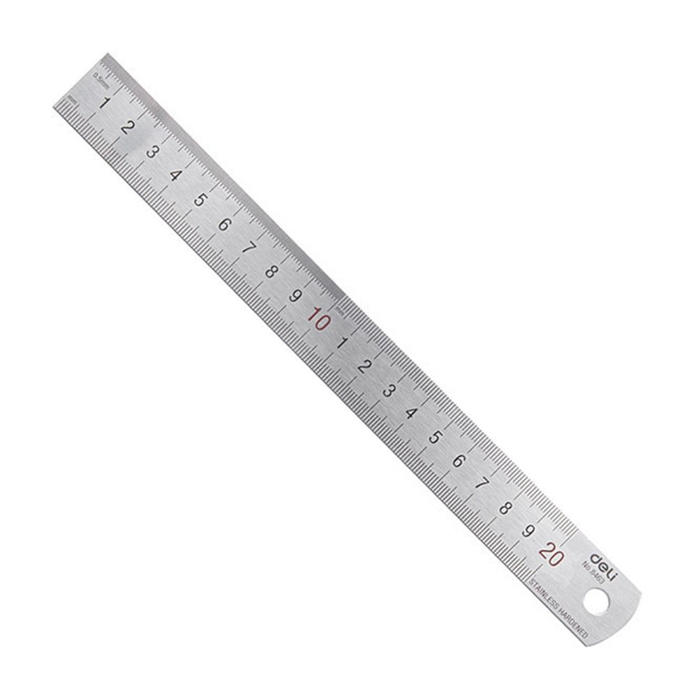 Deli 20 cm gerades Lineal aus  – Stationery And Office Supply Stores Bewertung und Preis