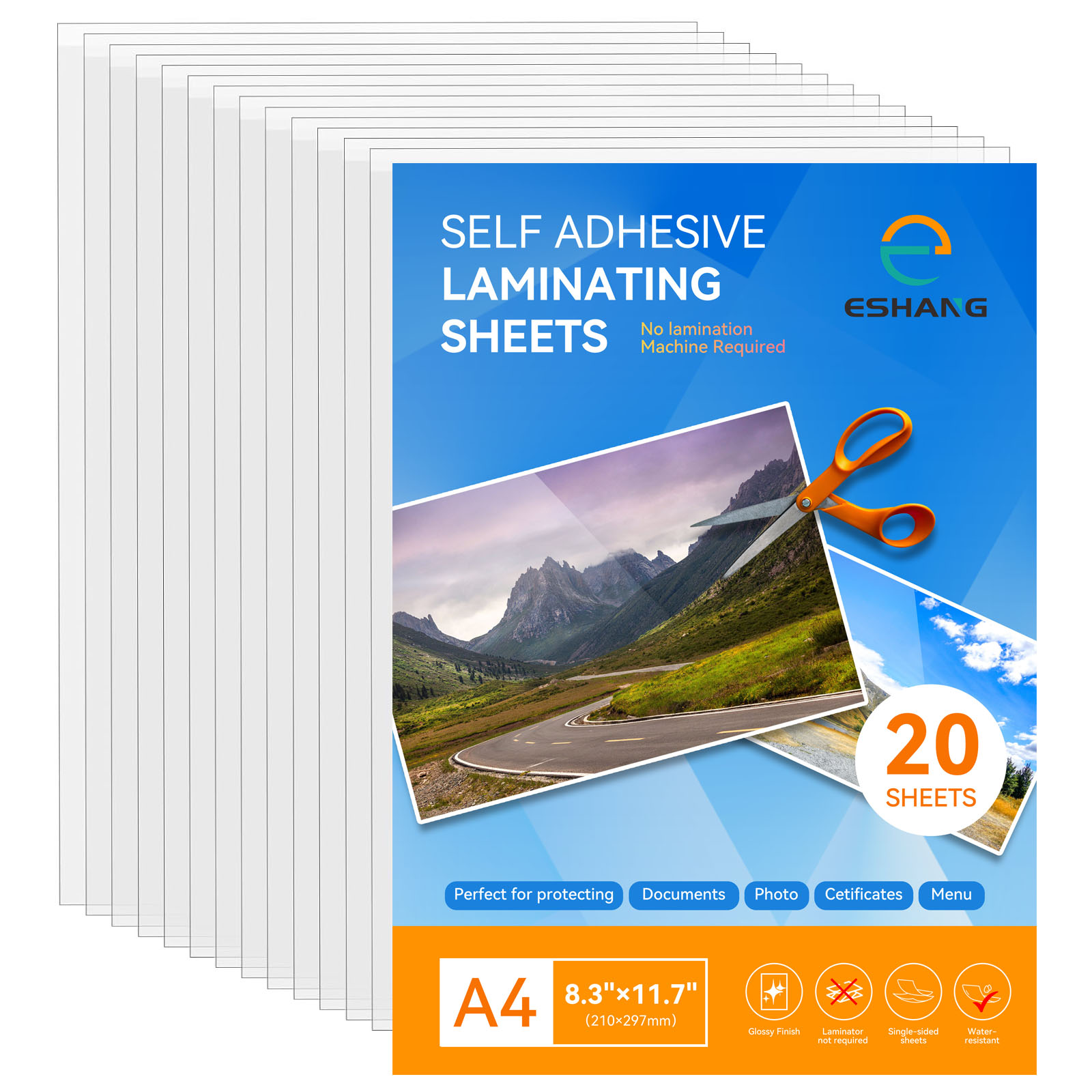 ESHANG 20 Blatt transparente K – Document Laminator Pouch Bewertung und Preis