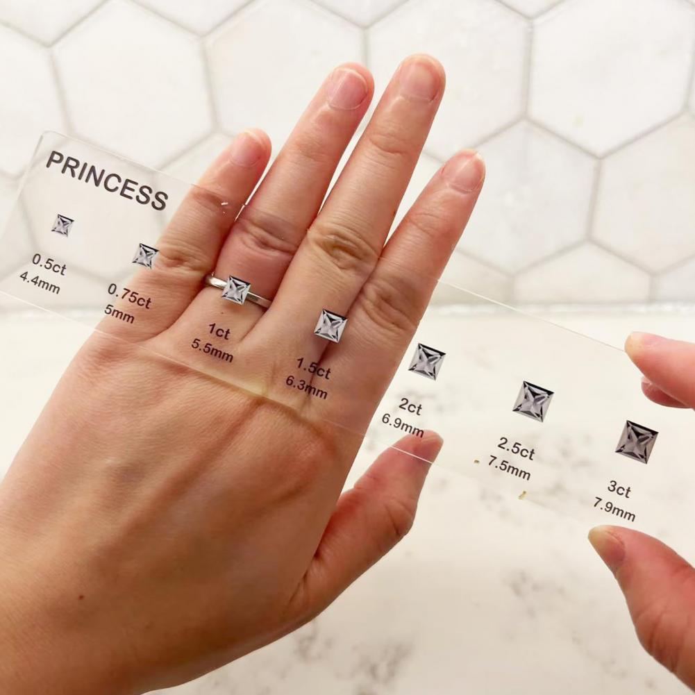 Strass-Größenlineal 3-teiliges – Ruler Set Transparent Bewertung und Preis