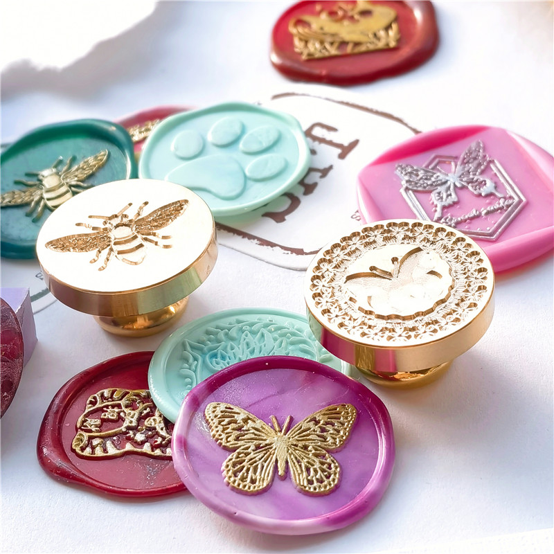 Wachssiegel-Stempelkopf mit Sc – Wax Seal Stamp Kit Bewertung und Preis