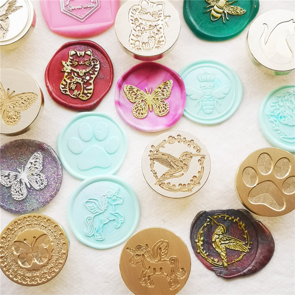 Wachssiegel-Stempelkopf mit Sc – Wax Seal Stamp Kit Bewertung und Preis