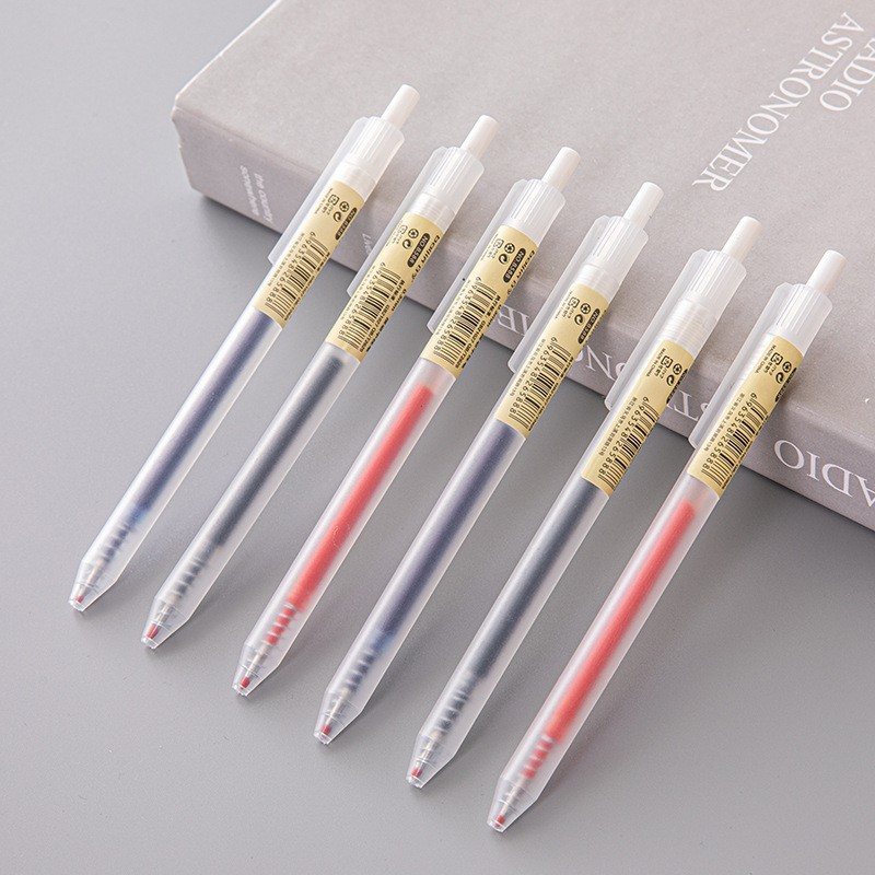 6/10Pcs 0,5mm Einziehbare Gel  – Stationery Supplies Business Bewertung und Preis