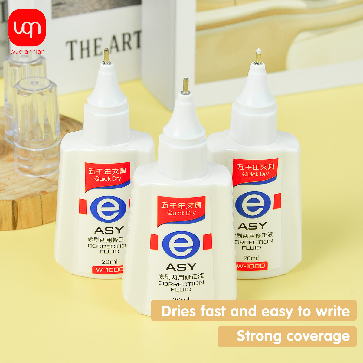 WQN schnell trocknende Korrekt – Correction Fluid White Bewertung und Preis