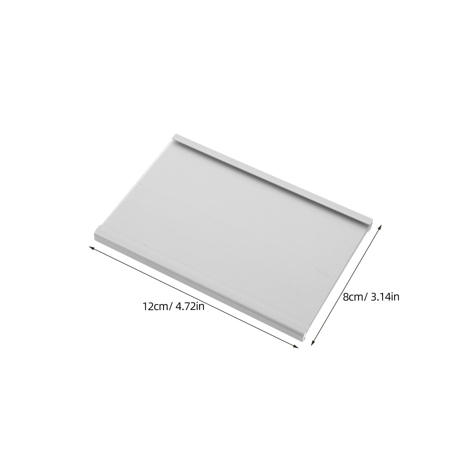 Namensschildhalter aus Alumini – Desk Name Plate Bewertung und Preis
