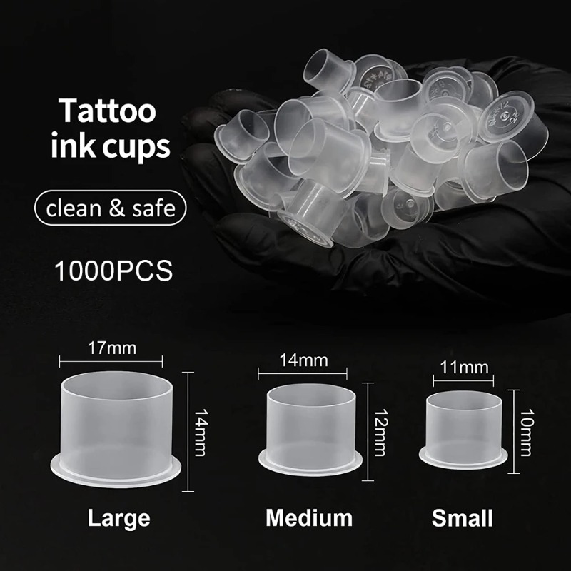 100 Stück Plastik-Tattoo-Tinte – Calligraphy Ink Bottle Bewertung und Preis