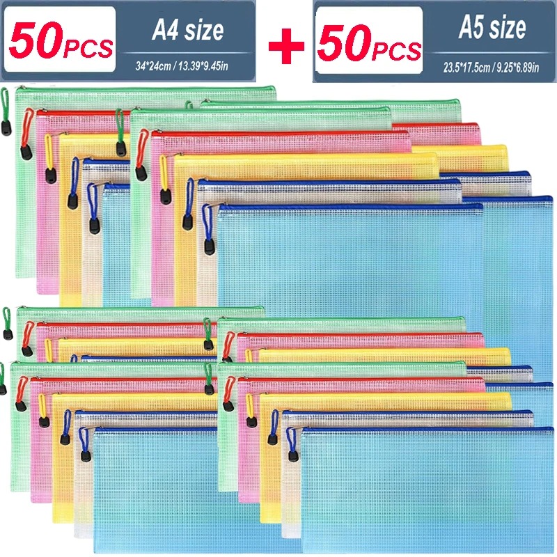 5/20/50/100 Stück Aufbewahrung – Portfolio Folder Zip Bewertung und Preis